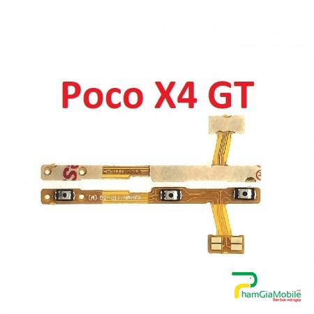 Dây Nút Nguồn Âm Lượng Xiaomi Poco X4 GT Dây Nút Nguồn On Off  Linh Kiện Thay Thế